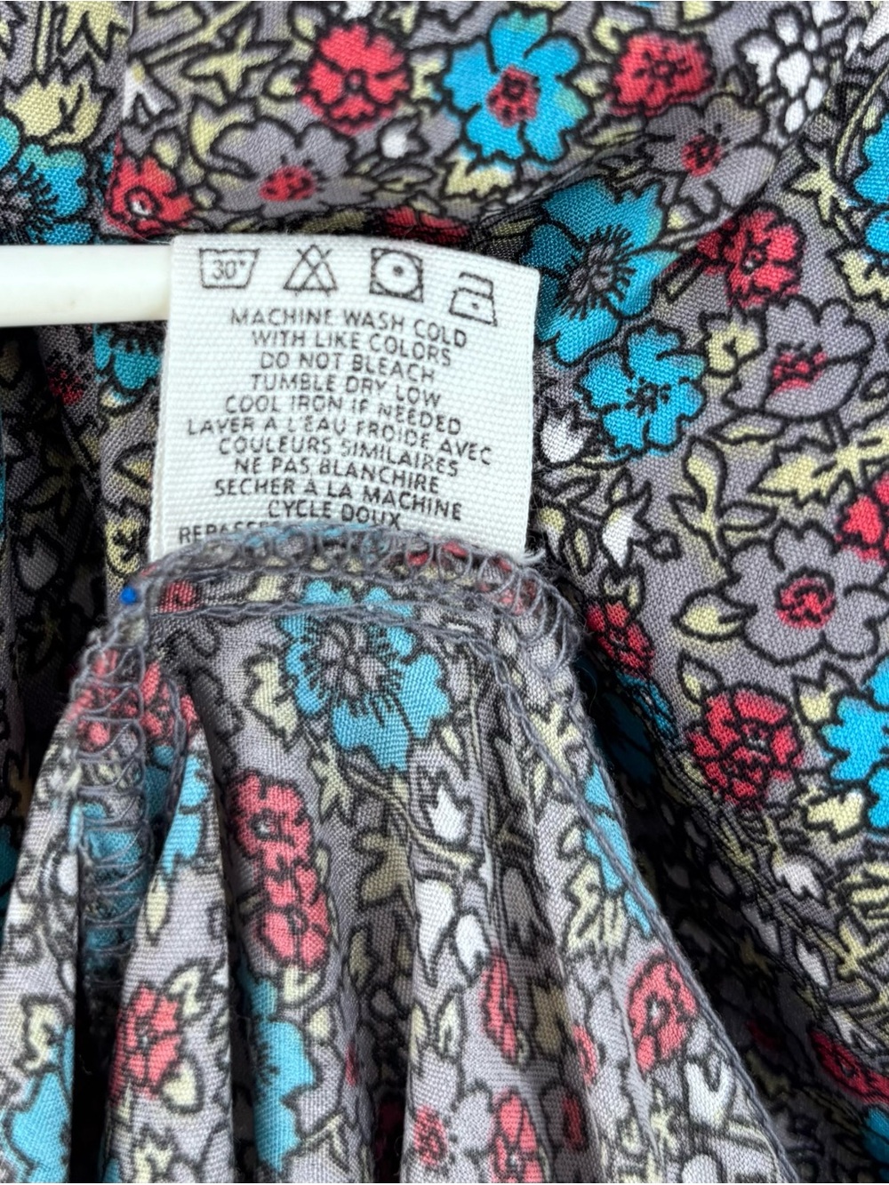 Billabong Boho Indie Feminine Floral Hi Low Maxi Dress Women’s M Resortwear - Picture 7 of 14